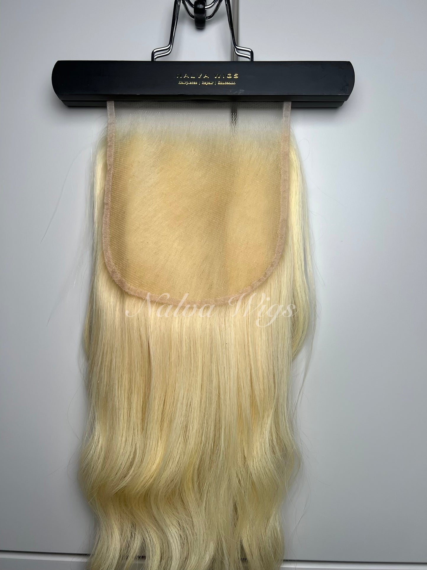 Real High Definition HD Swiss Lace 6 inch by 6 inch Blonde 613 Human Hair closure 