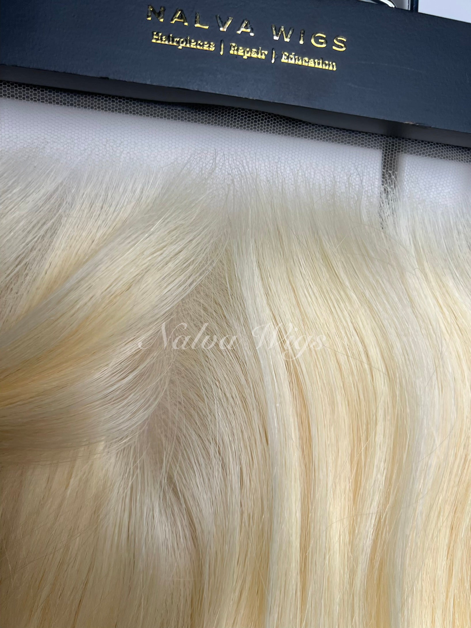 Real High Definition HD Swiss Lace 6 inch by 6 inch Blonde 613 Human Hair closure 