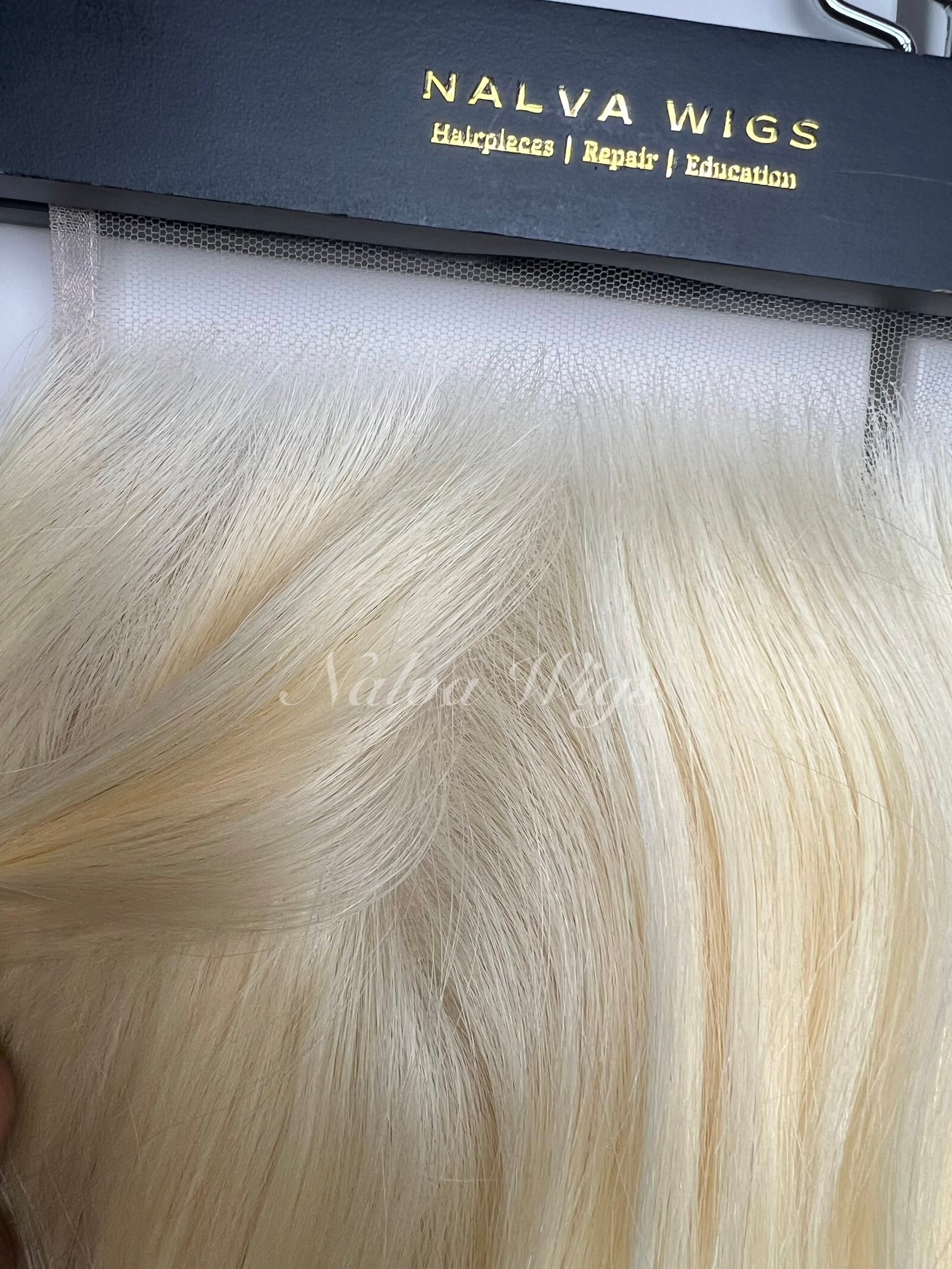 Real High Definition HD Swiss Lace 6 inch by 6 inch Blonde 613 Human Hair closure 
