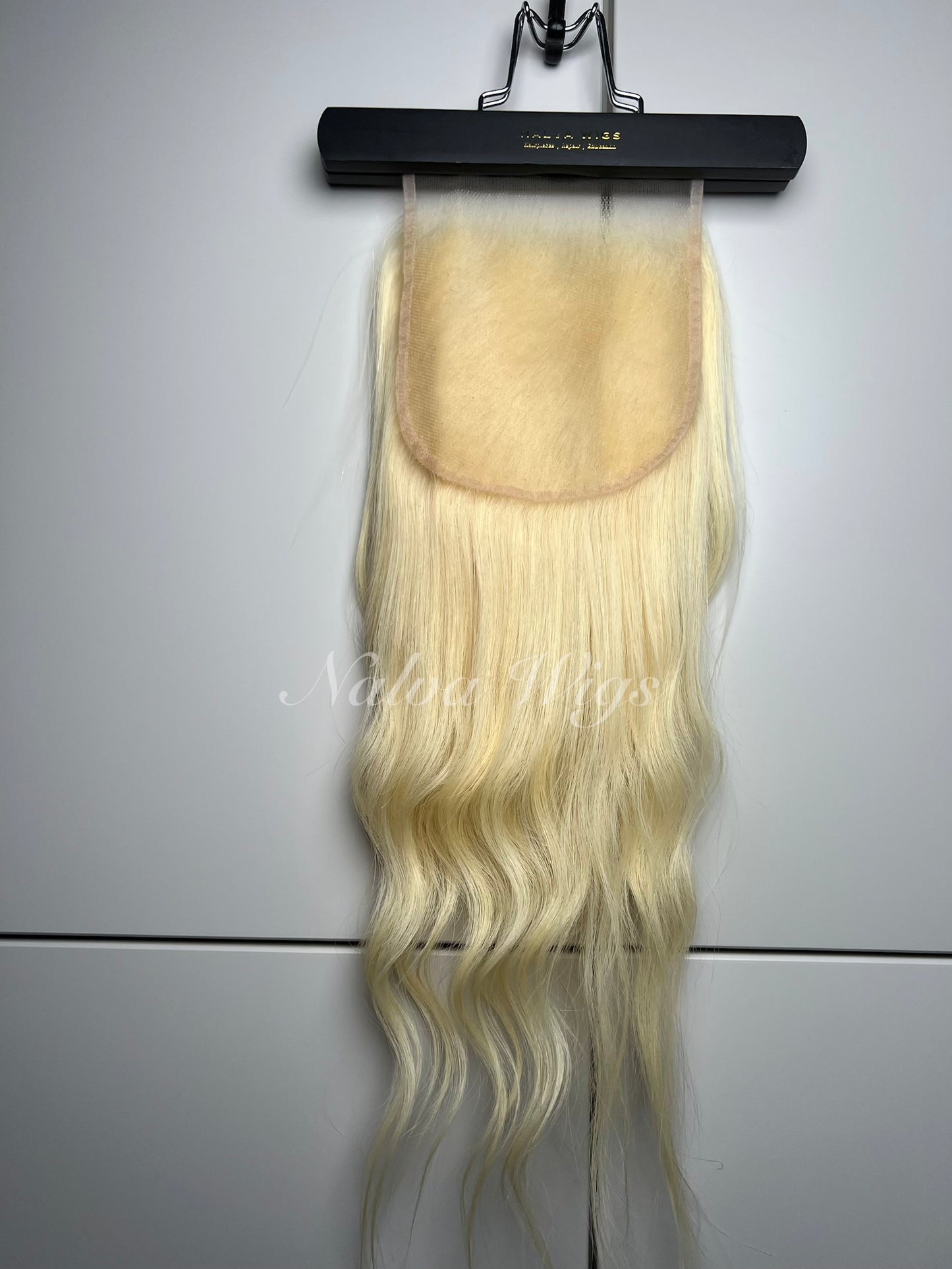 Real High Definition HD Swiss Lace 6 inch by 6 inch Blonde 613 Human Hair closure 