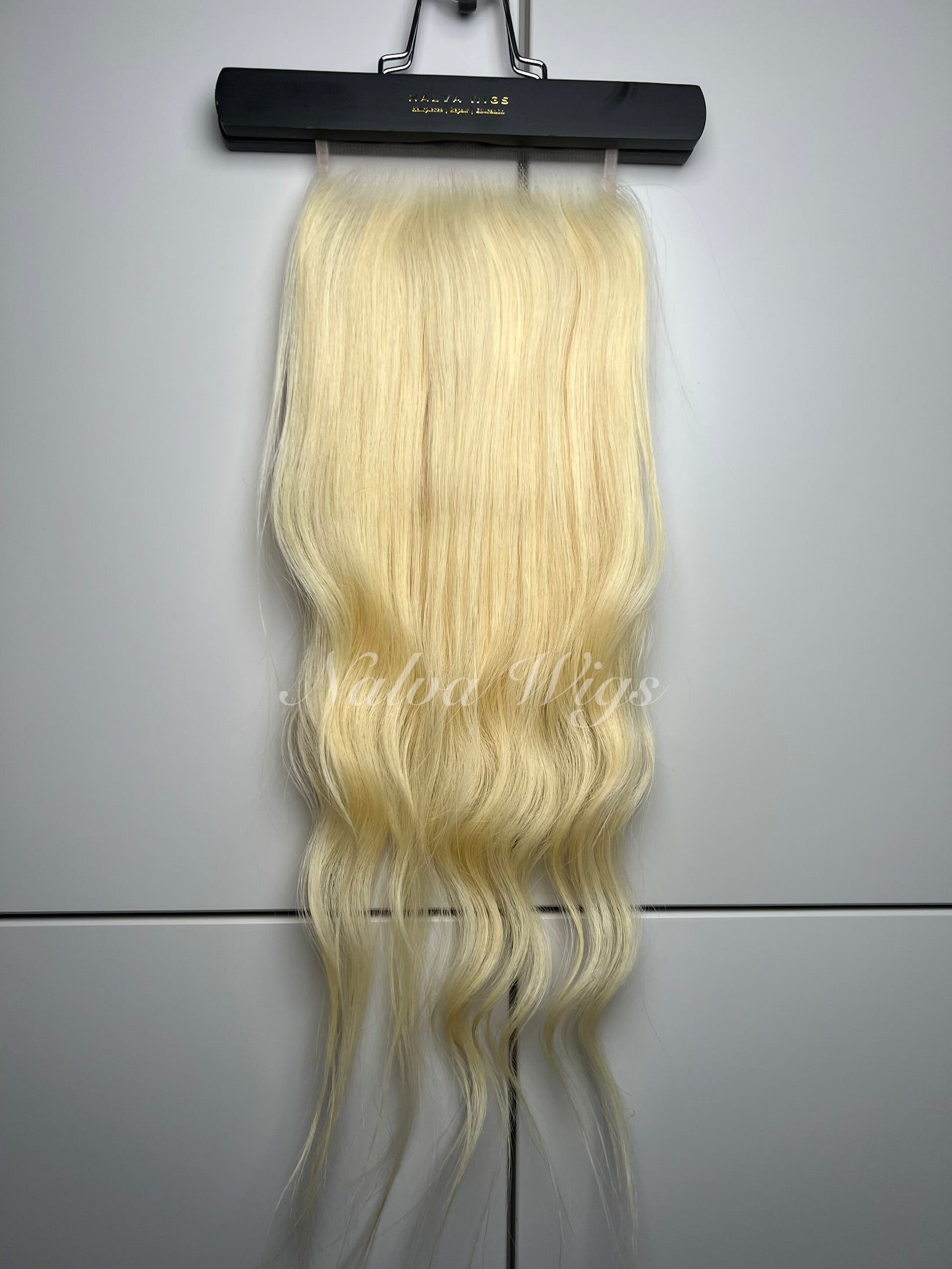Real High Definition HD Swiss Lace 6 inch by 6 inch Blonde 613 Human Hair closure 