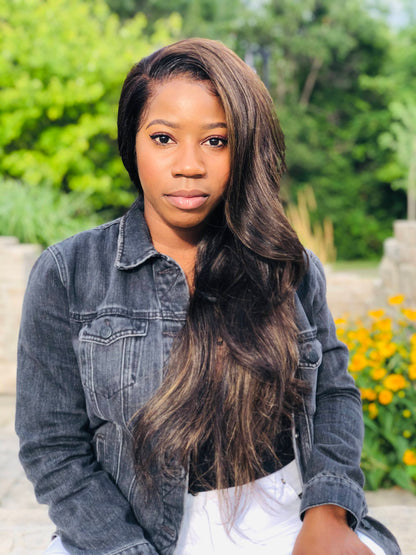Affordable 100% Human Hair Lace Front Wig | Straight, Body Wave, Curly | 18–30 Inches | HD Lace