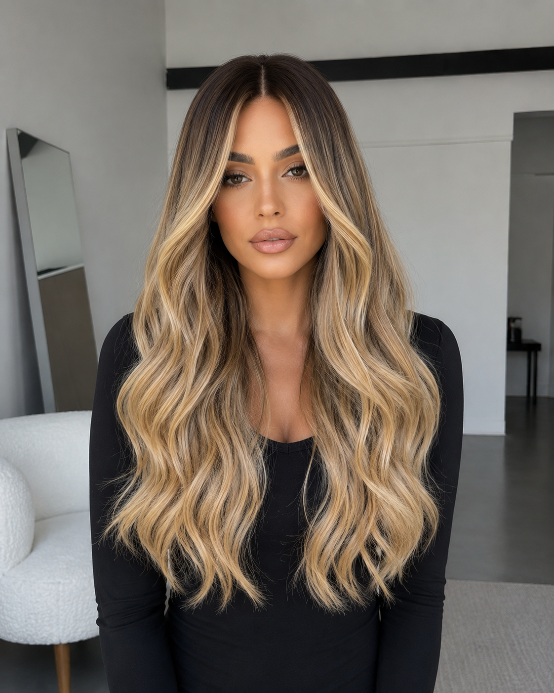 Light Brown Human Hair HD Lace Frontal Wig with Blonde Baby Highlights | HD Lace Frontal | Medical Wig, Alopecia Wigs, Breathable Wigs | Natural Black | Custom Bespoke wig, Short and Beginner Friendly | Winnipeg, Manitoba, Canada. | Winnipeg Wig shop. Synthetic Wig | Grey Gray Hair wig